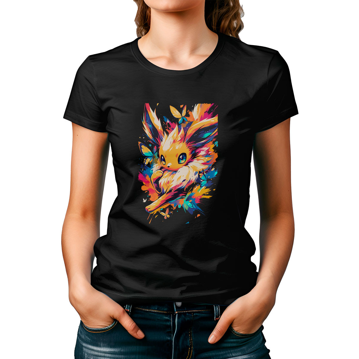 polera-negra-batalla-eevee-sketch-pokemon-anime