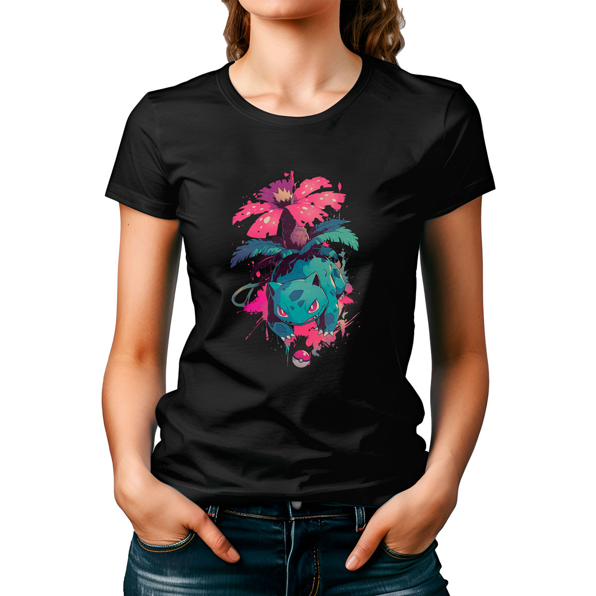 polera-negro-batalla-ivysaur-leech-seed-pok-mon