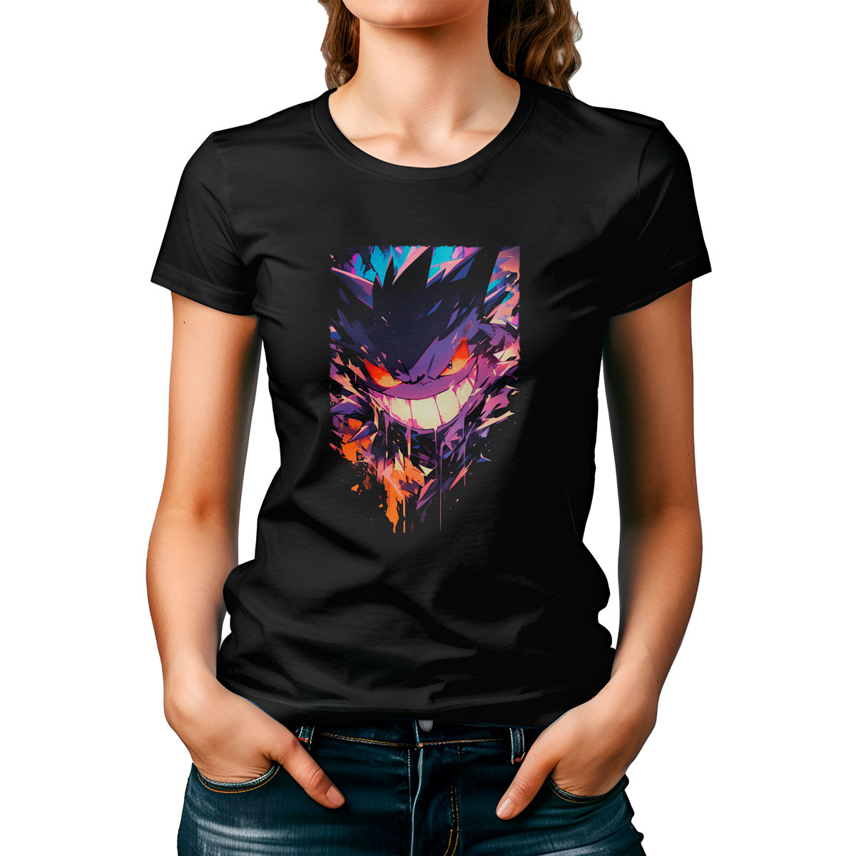 polera-negro-gengar-face-closeup-pok-mon-anime-03