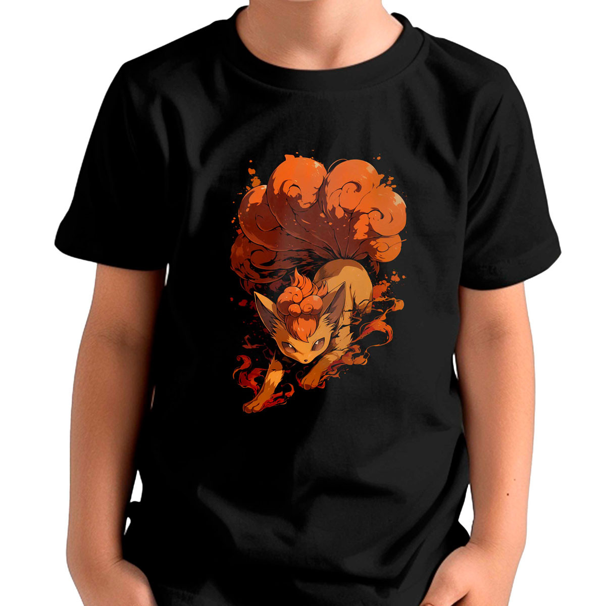 polera-ni-a-dise-o-vulpix-pokemon-negro