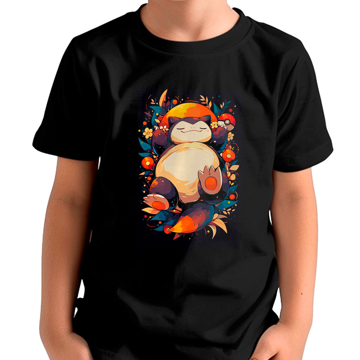 polera-ni-a-entrenador-snorlax-pokemon-negro-1