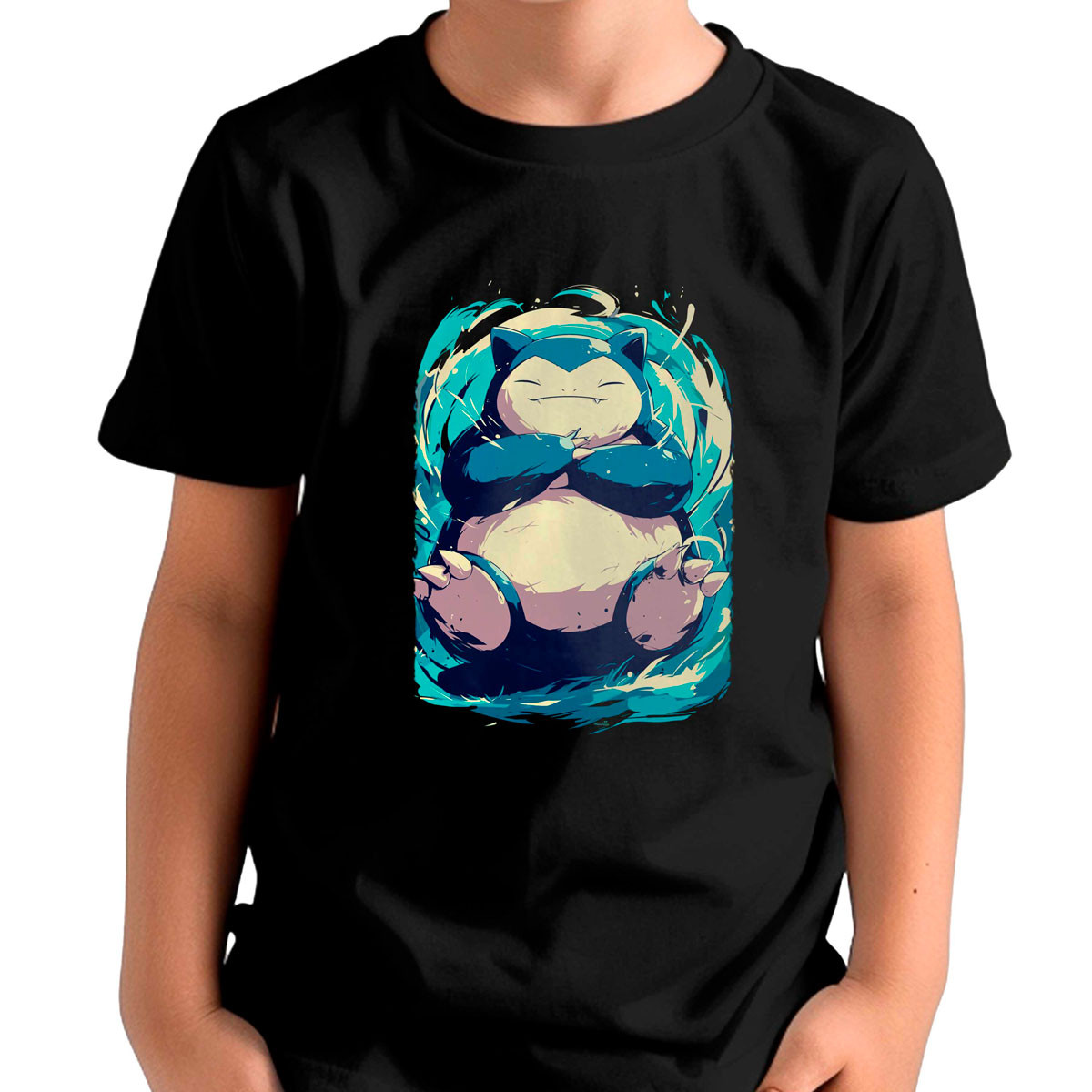 polera-ni-a-snorlax-pokemon-anime-black-ba-14