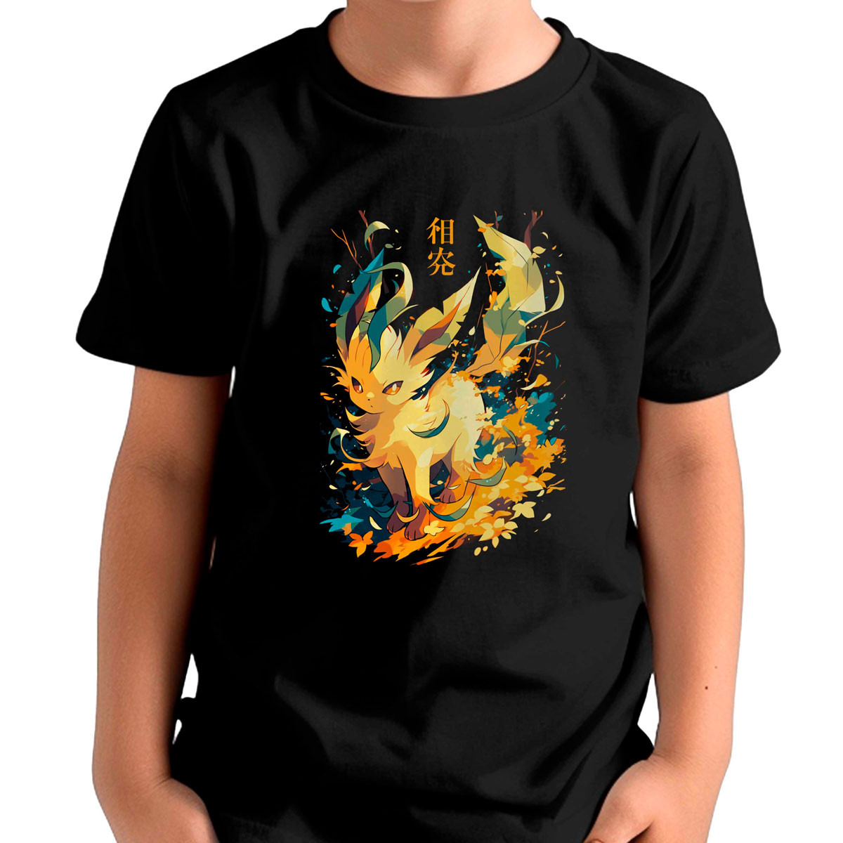 polera-ni-as-estampada-pok-dex-leafeon-ink-pok-mon