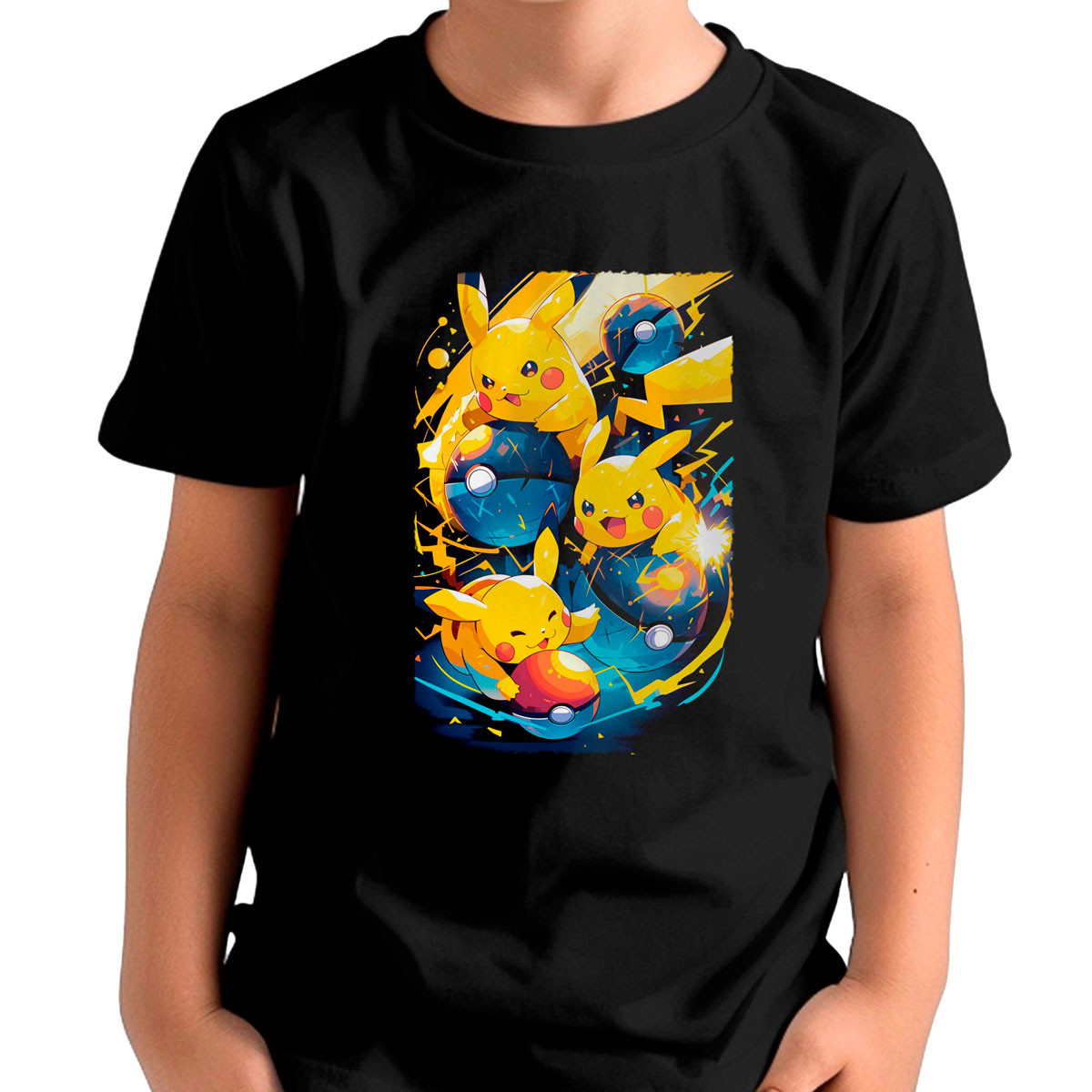 polera-ni-as-pikachu-pokeballs-pok-mon-negro-brillante
