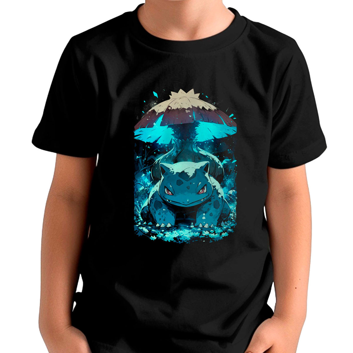 polera-ni-o-entrenador-venusaur-pokemon-negro