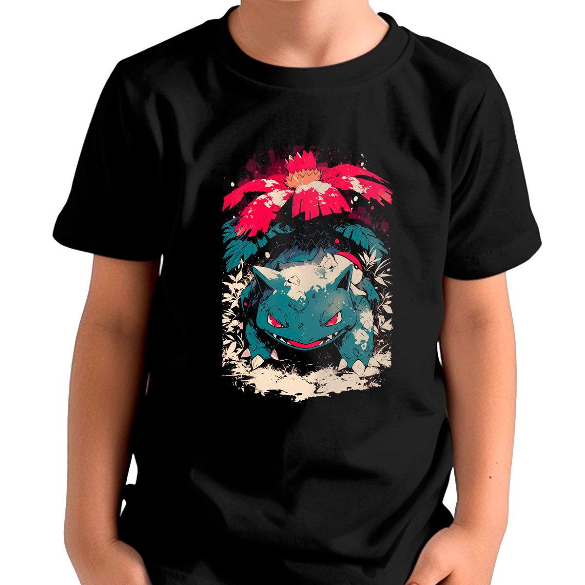 polera-ni-o-estampado-silueta-venusaur-anime-pok-mon