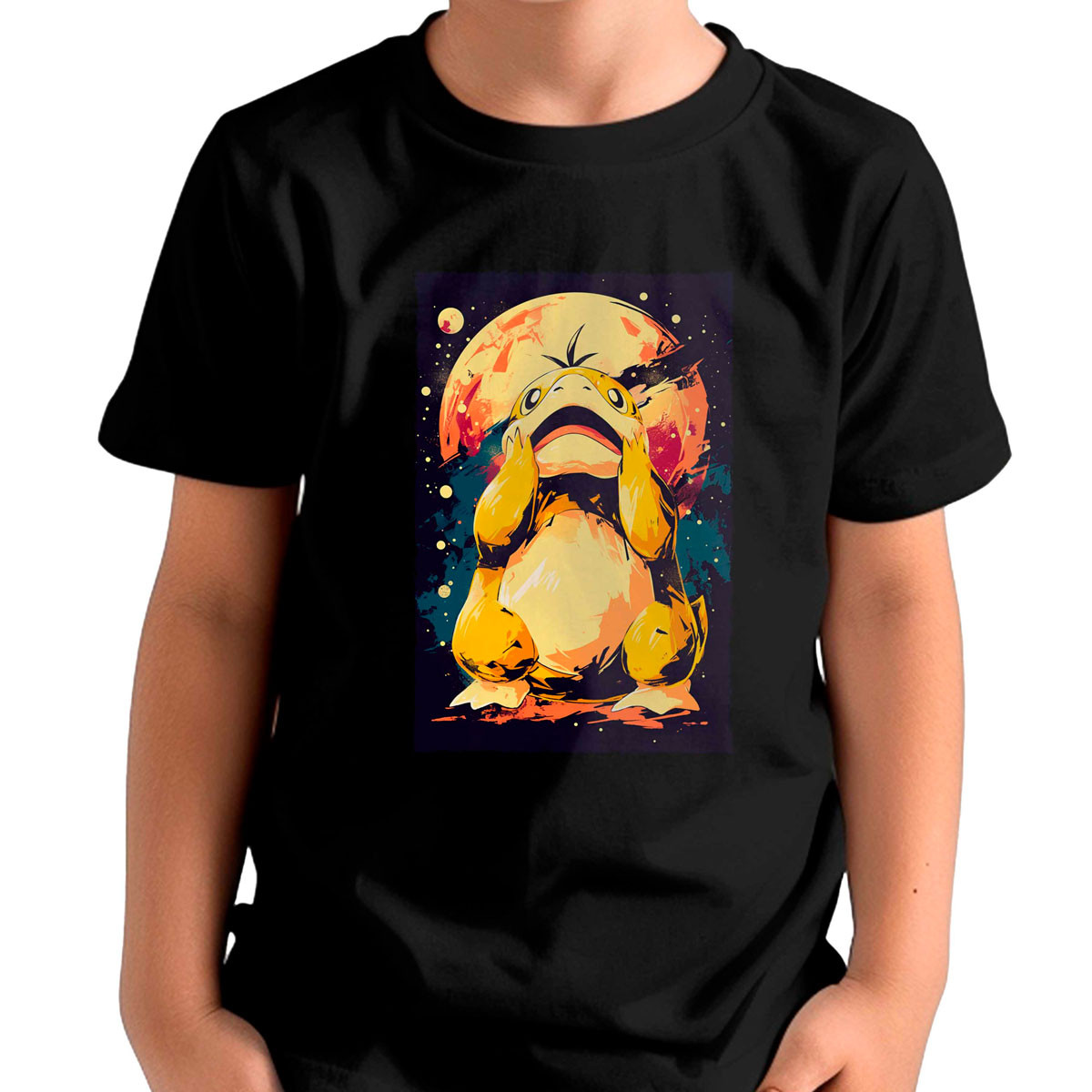 polera-ni-o-psyduck-y-luna-pok-mon-negro