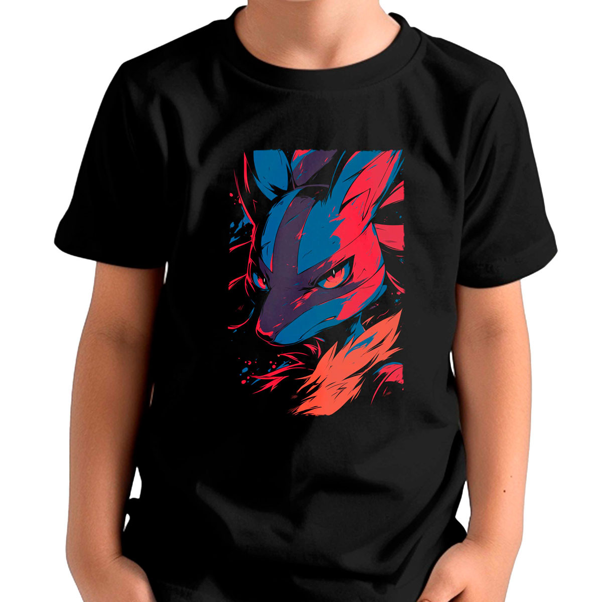 polera-ni-os-dise-o-lucario-face-closeup-pok-mon-anime
