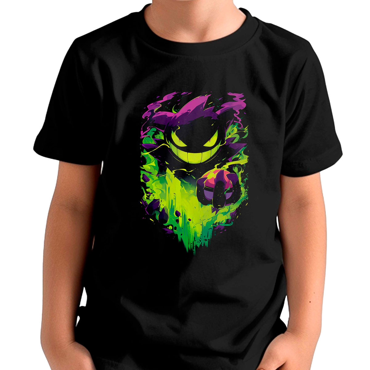 polera-ni-os-dise-o-suave-shiny-gastly-tipo-veneno-pok-mon-anime