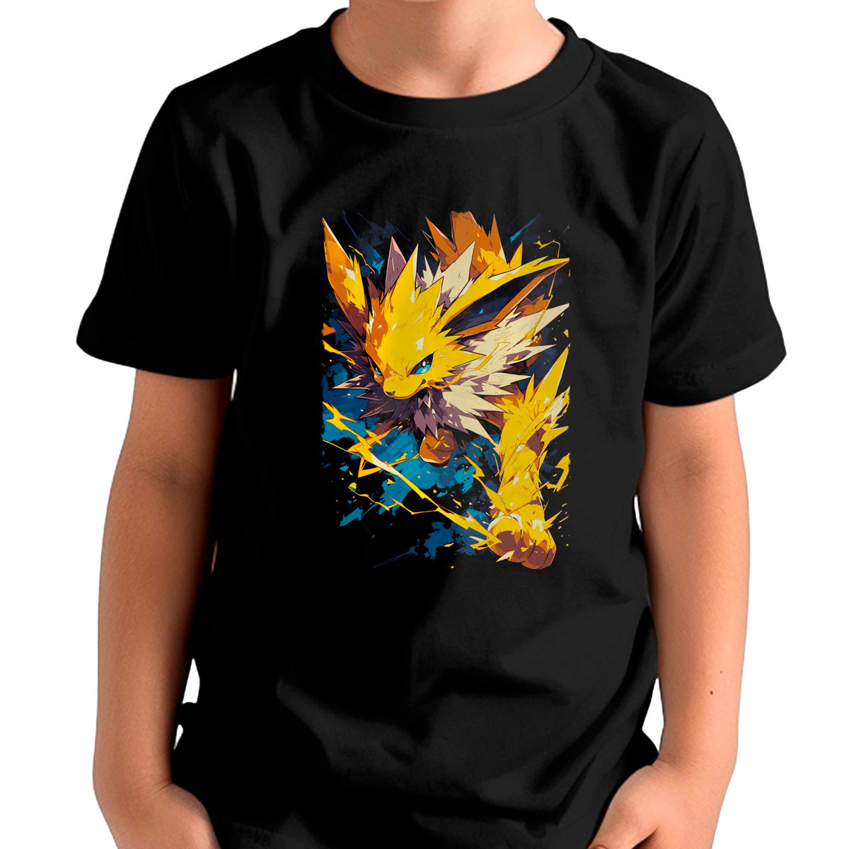 polera-ni-os-estampada-entrenador-jolteon-thunder-wave