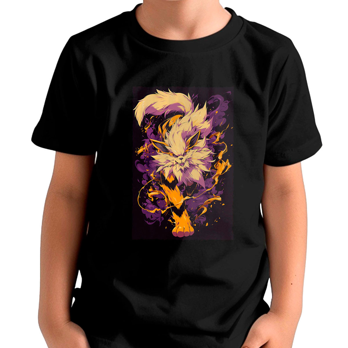 polera-ni-os-estampada-frontal-arcanine-pok-mon-ember-