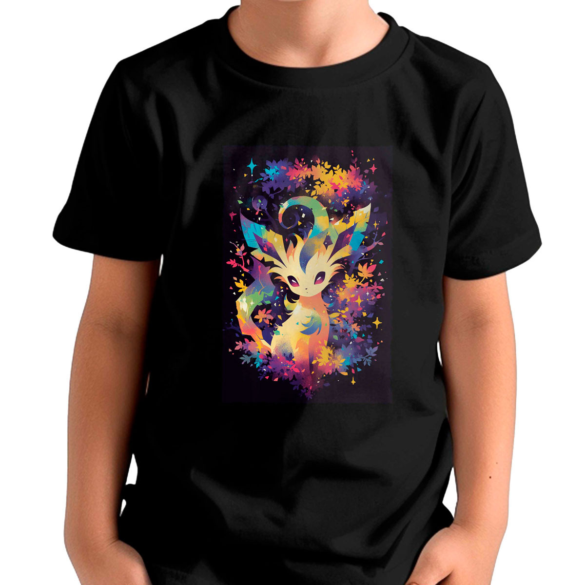 polera-ni-os-estampada-frontal-gym-leafeon-battle-pok-mon-anime-b-34