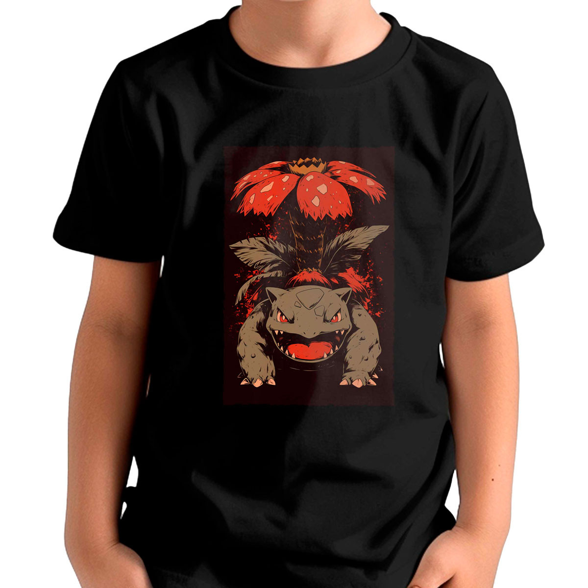polera-ni-os-estampada-frontal-pok-dex-venusaur-syntesis
