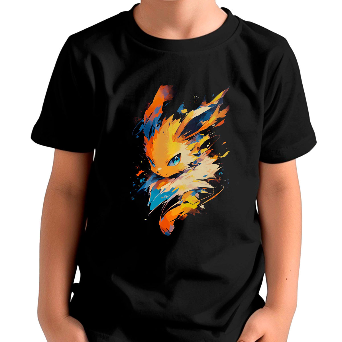 polera-ni-os-estampada-gym-eevee-silhouette-pok-mon-anime