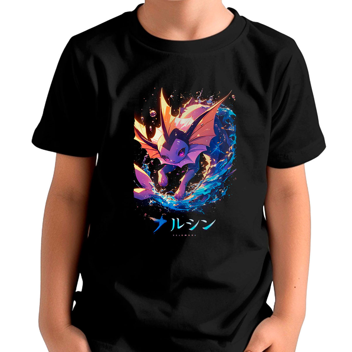 polera-ni-os-estampada-vaporeon-ink-style-pok-mon-