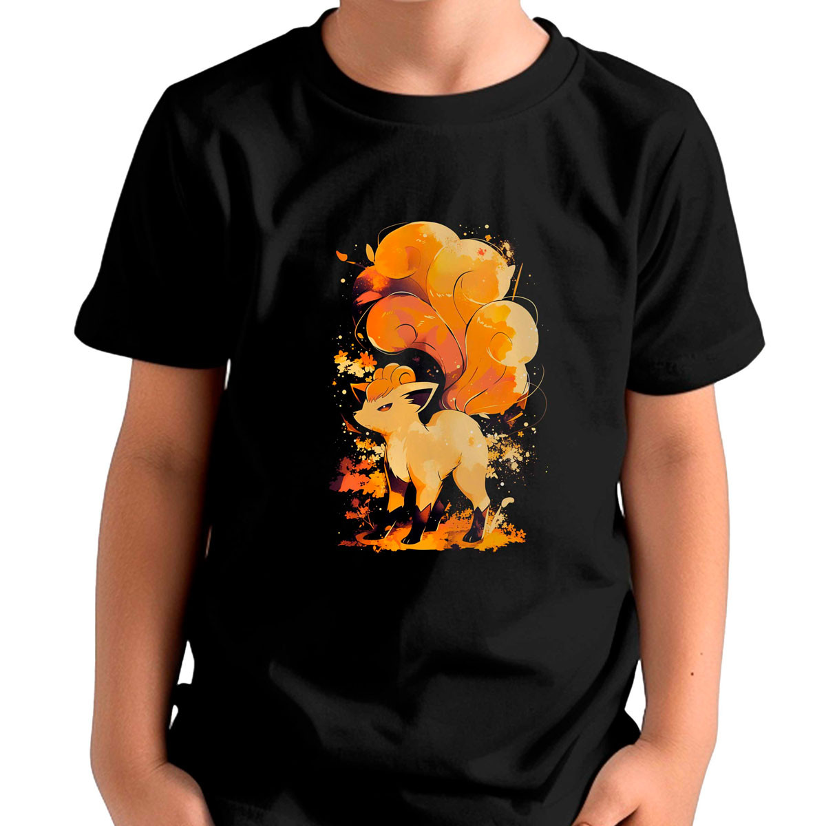 polera-ni-os-estampada-vulpix-silueta-anime