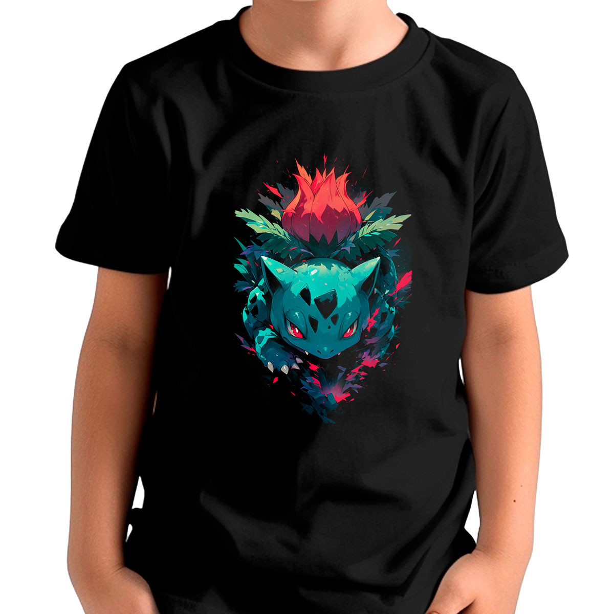 polera-ni-os-estampado-brillante-ivysaur-pokemon-anime
