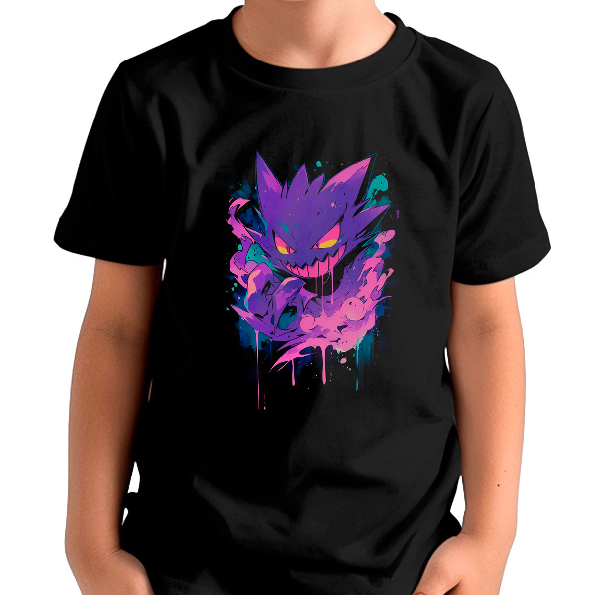 polera-ni-os-haunter-negro-dise-o-batalla-pok-mon