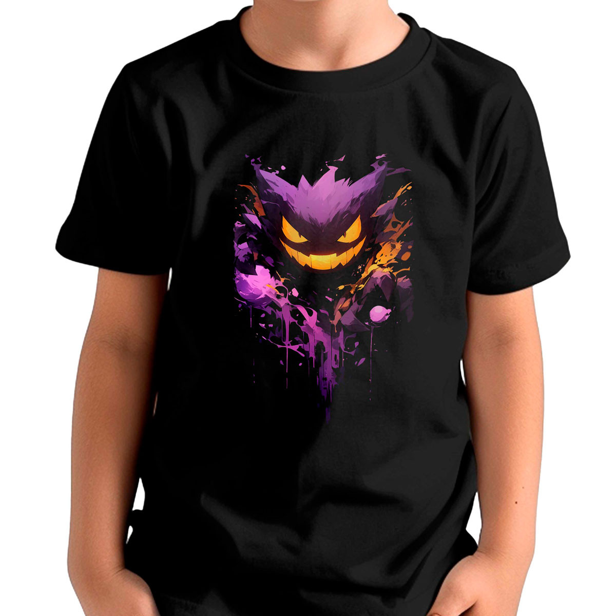 polera-ni-os-haunter-silueta-anime-pokemon