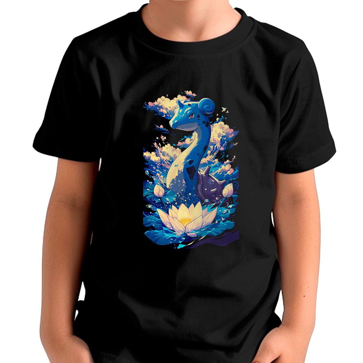 polera-ni-os-lapras-lotus-suave-y-brillante-de-pokemon-anime