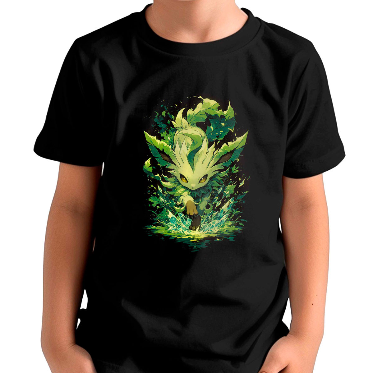 polera-ni-os-leafeon-atacando-pok-mon-estampado-batallas-pok-mon-anim-