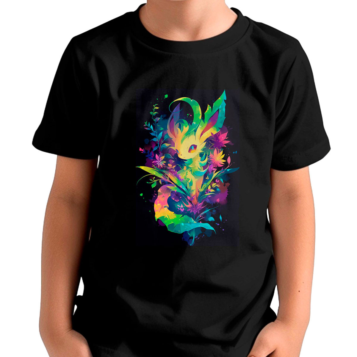 polera-ni-os-leafeon-lotus-pokemon-anime-infantil
