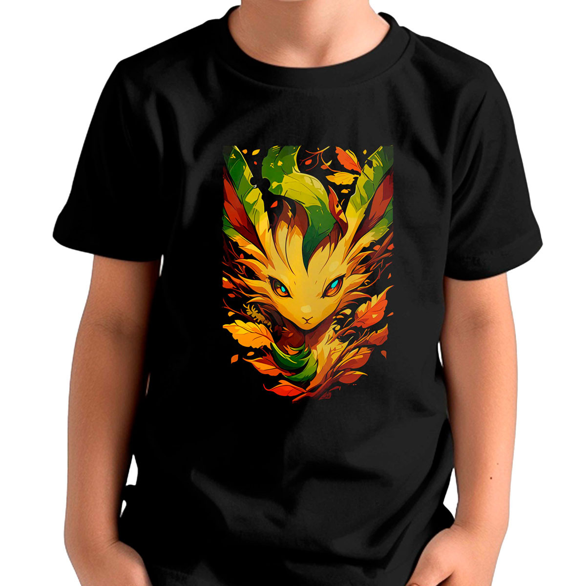polera-ni-os-leafeon-pok-mon-14-alta-calidad