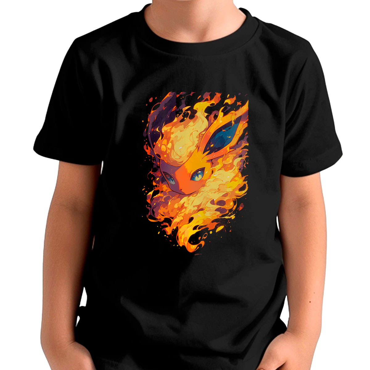 polera-ni-os-negra-brillante-dise-o-flareon-pokemon-anime-ba-14