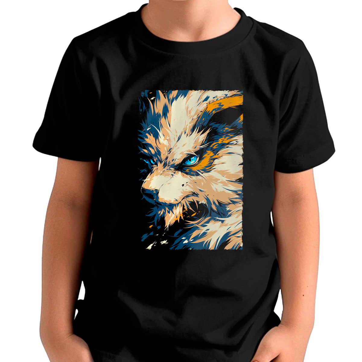 polera-ni-os-negro-gym-polera-ni-os-design-arcanine-eyes-closeup-pok-mon