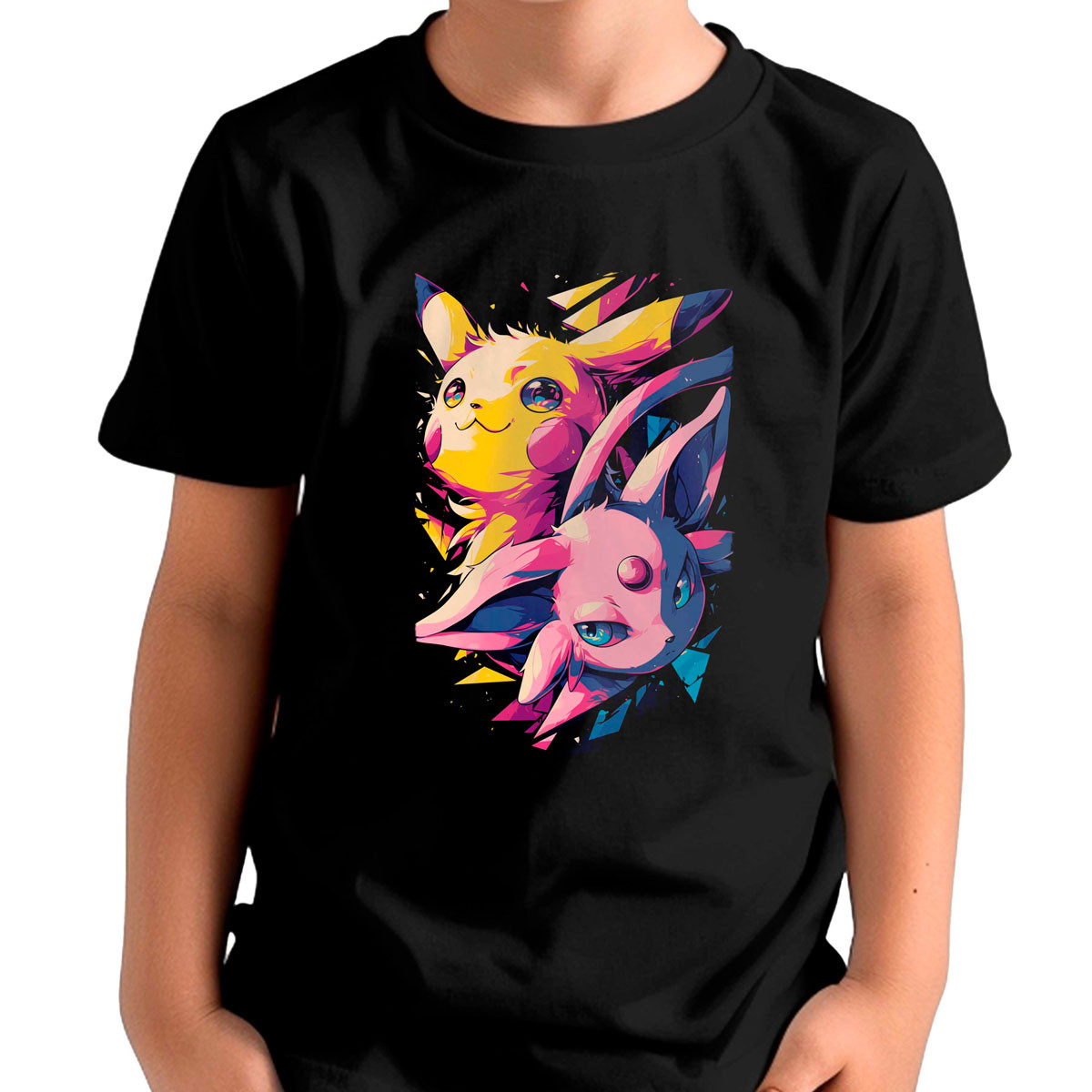 polera-ni-os-pikachu-y-espeon-de-pokemon-en-blanco