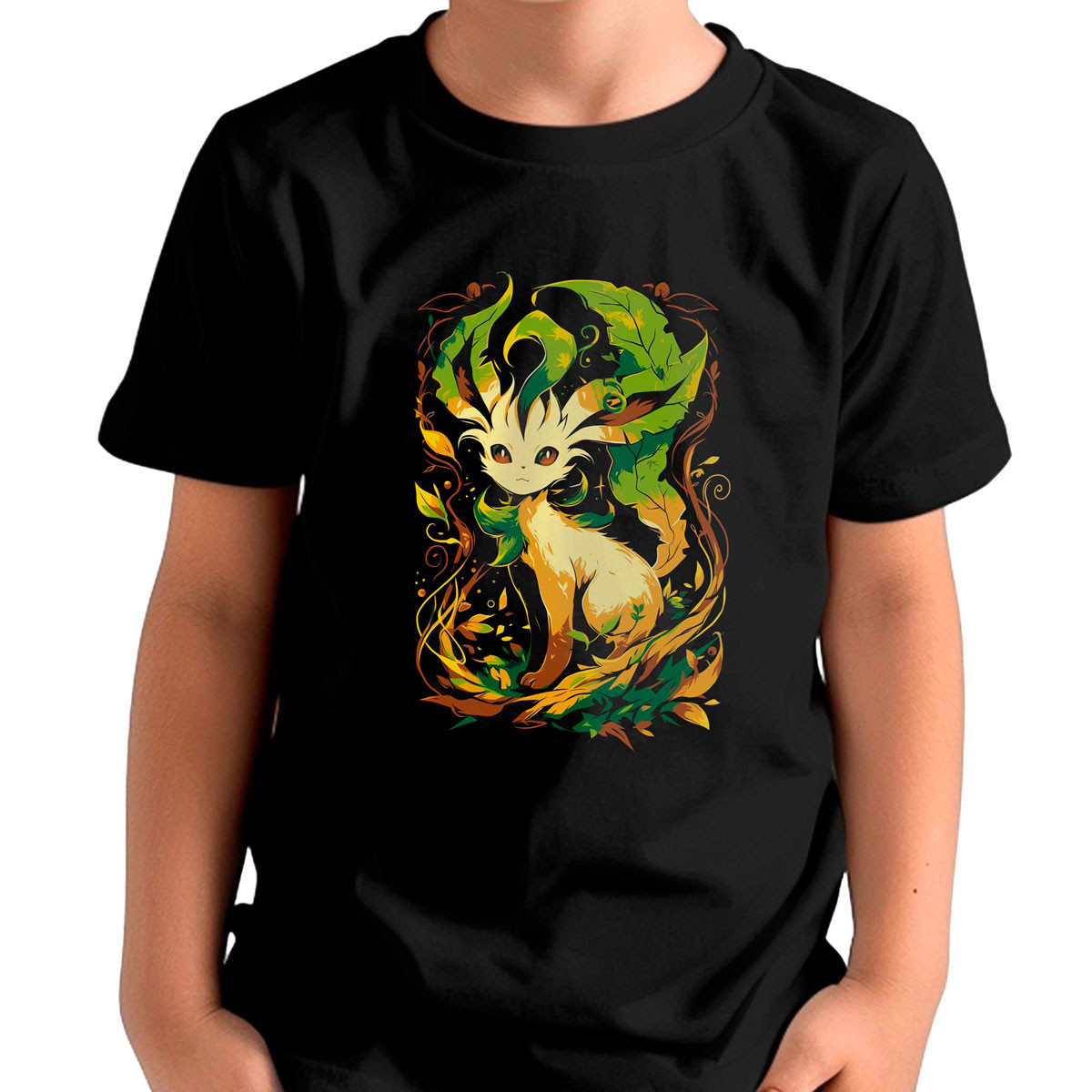 polera-ni-os-shiny-dise-o-leafeon-guardia-hoja