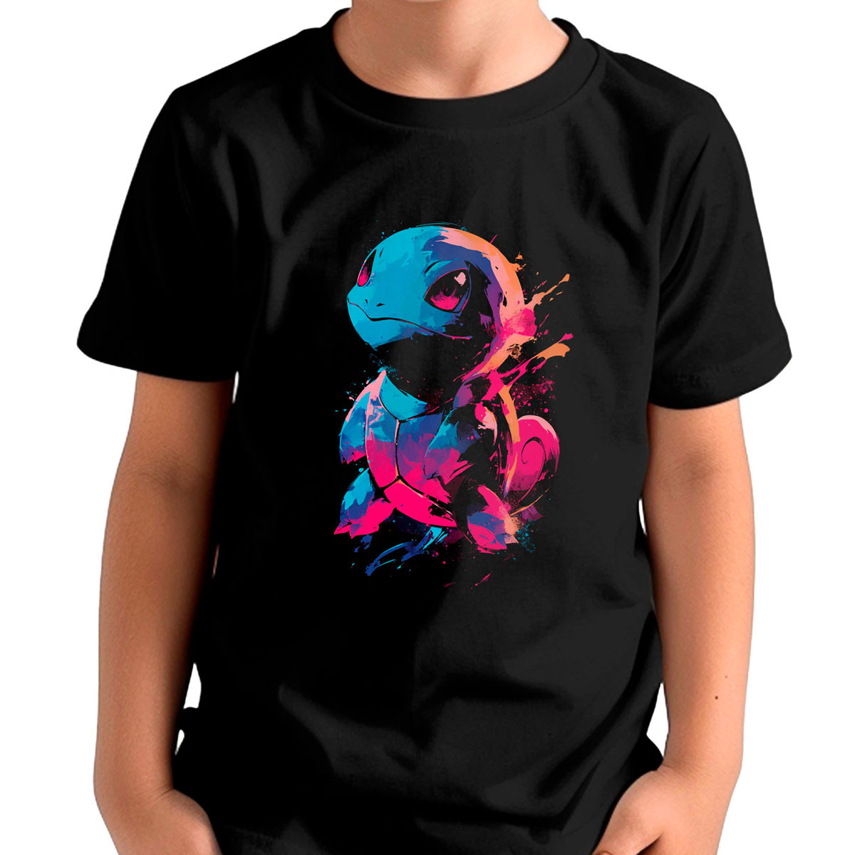 polera-ni-os-suave-batalla-dise-o-silueta-squirtle-pokemon-anime