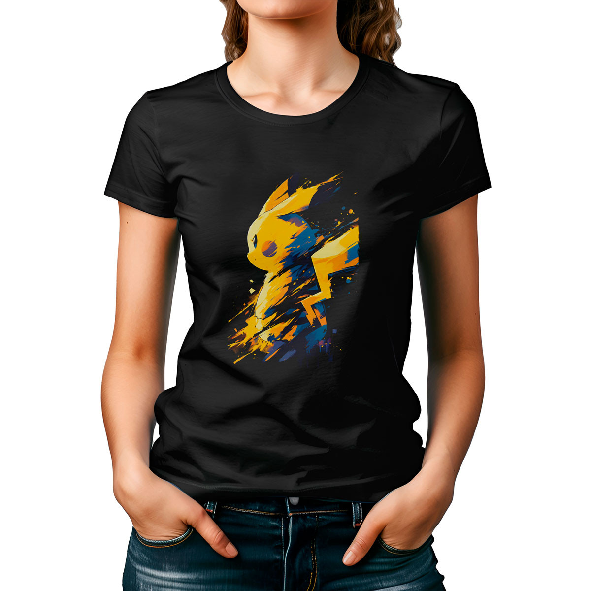 polera-suave-pikachu-silueta-pok-mon-batallas-energ-ticas-anime