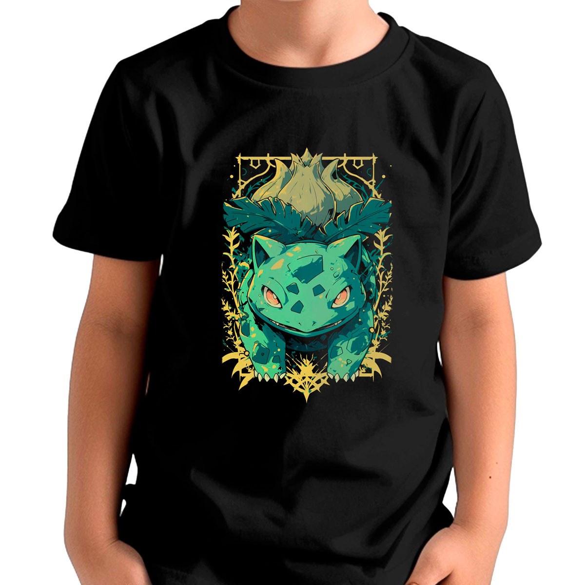 polera-unisex-bulbasaur-pokemon-negro-espalda-04