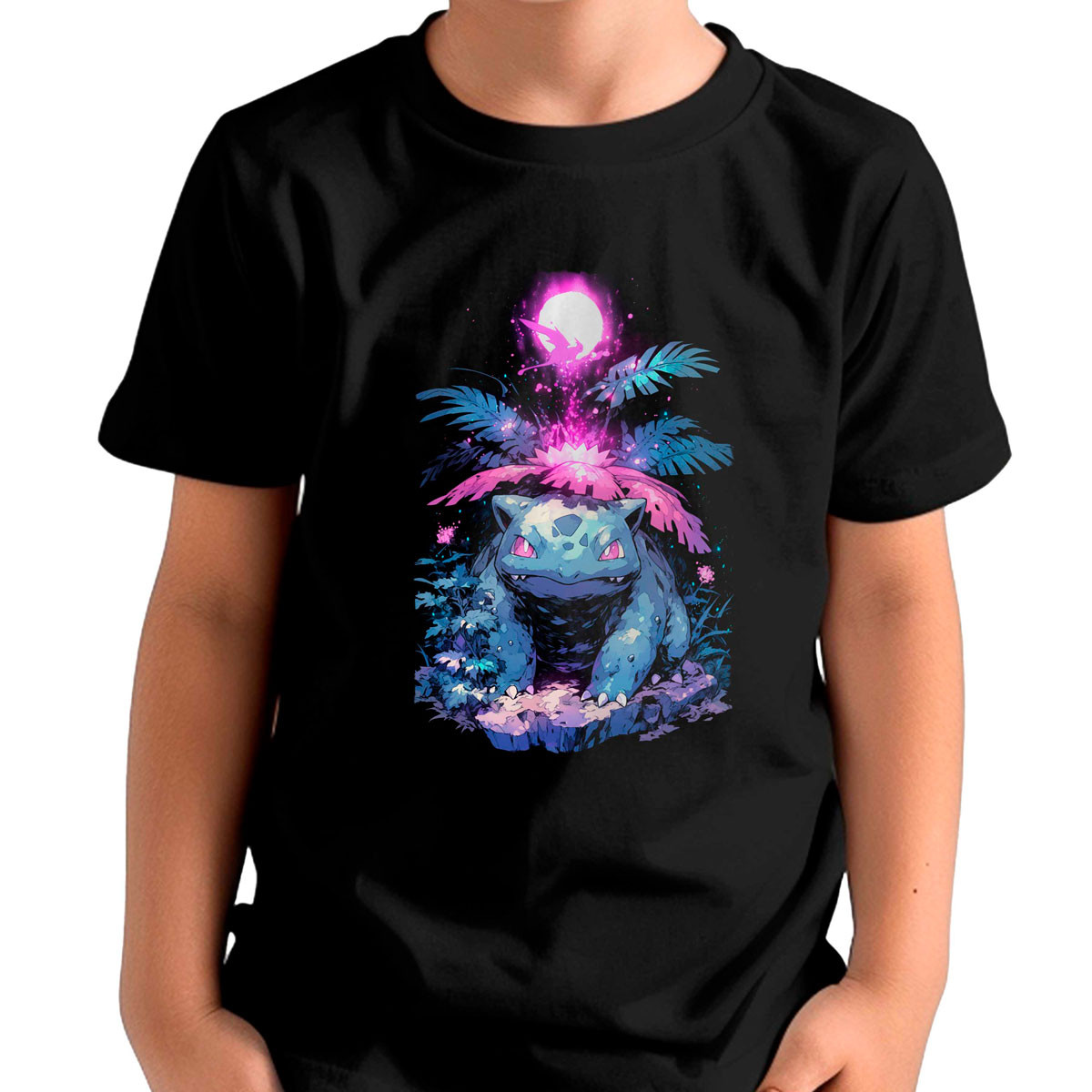 polera-unisex-dise-o-venusaur-y-luna-pok-mon