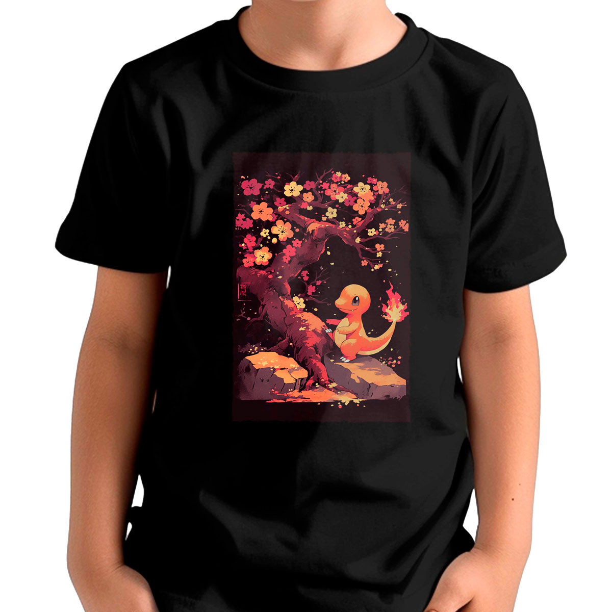 polera-unisex-estampada-batallas-pok-mon-charmander-24