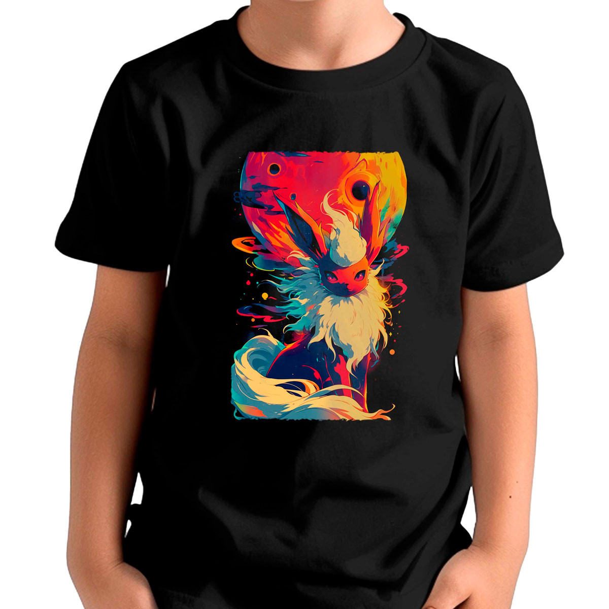 polera-unisex-estampado-flareon-y-luna-pok-mon