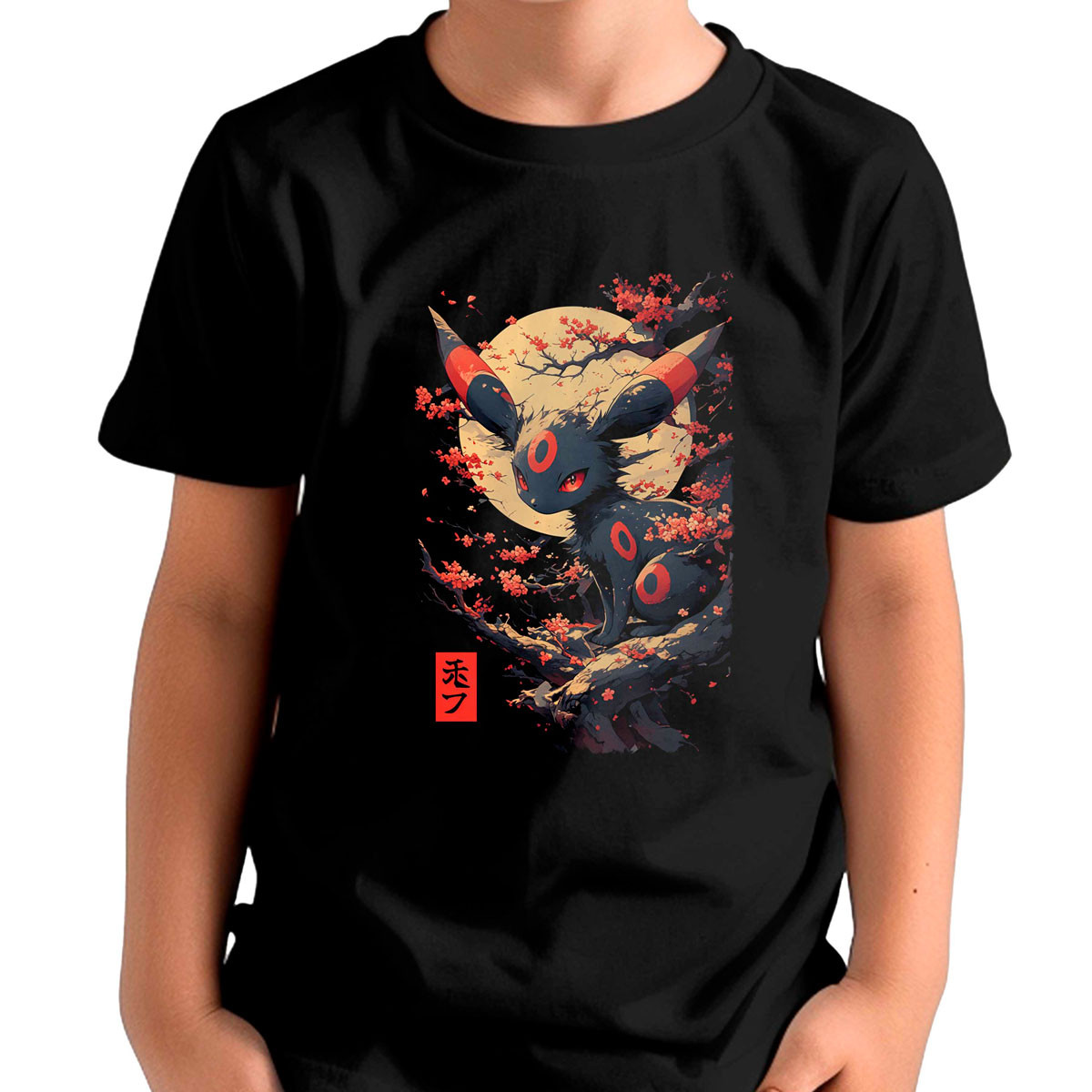 polera-unisex-estilo-gym-con-dise-o-de-umbreon-y-flores-de-cerezo-de-pok-mon-24