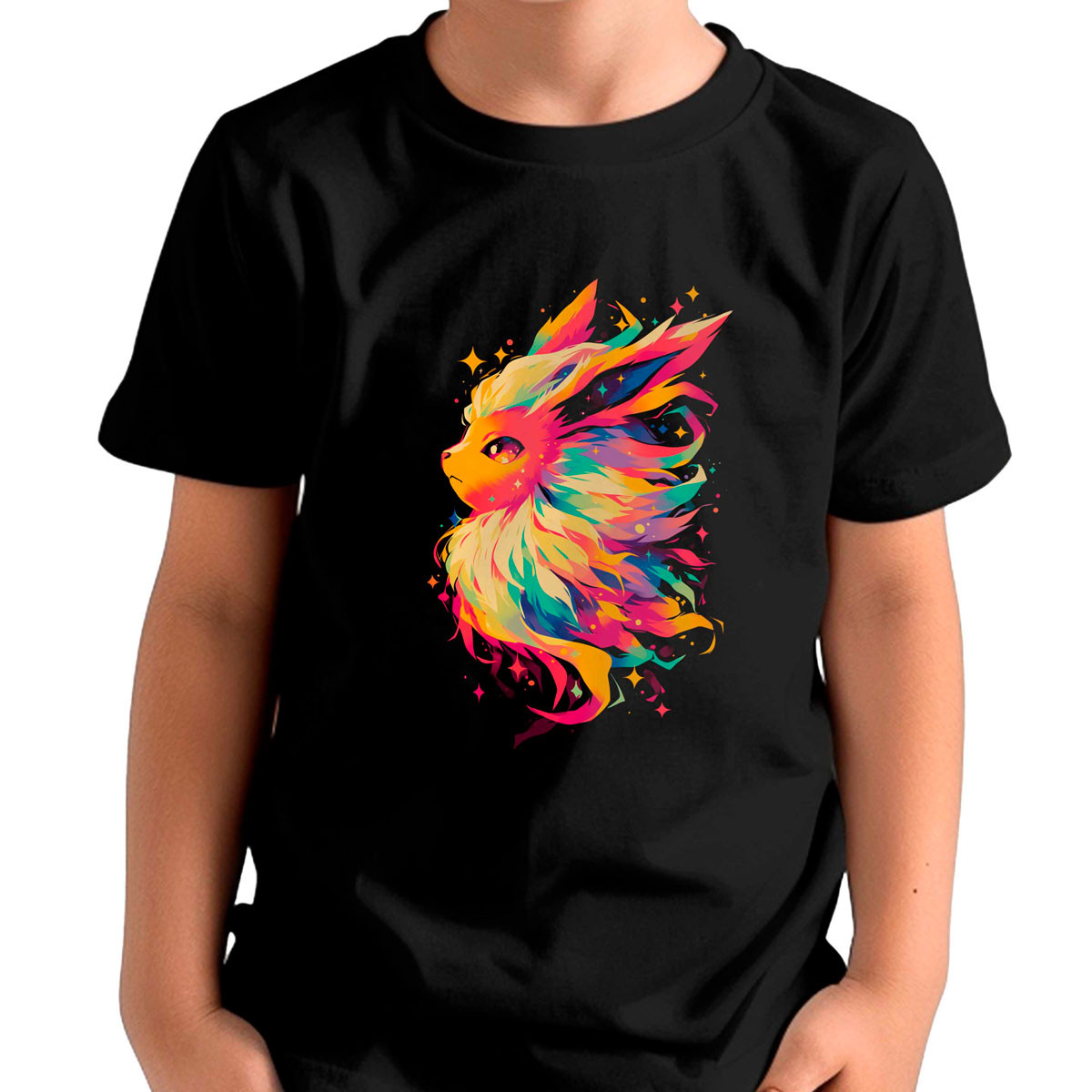polera-unisex-flareon-pokemon-anime-brillante
