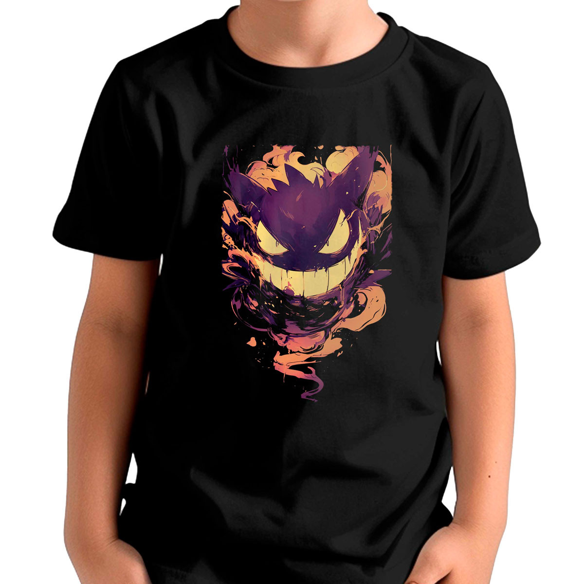 polera-unisex-gastly-pokemon-anime-negro-background