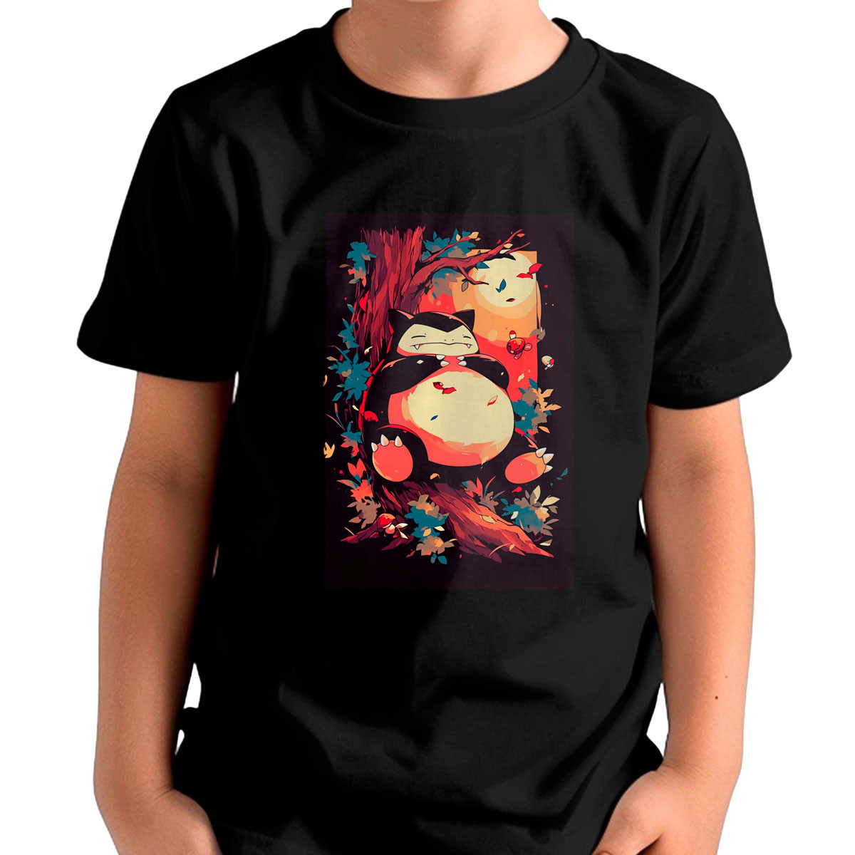 polera-unisex-gym-polera-unisex-design-snorlax-minimalista