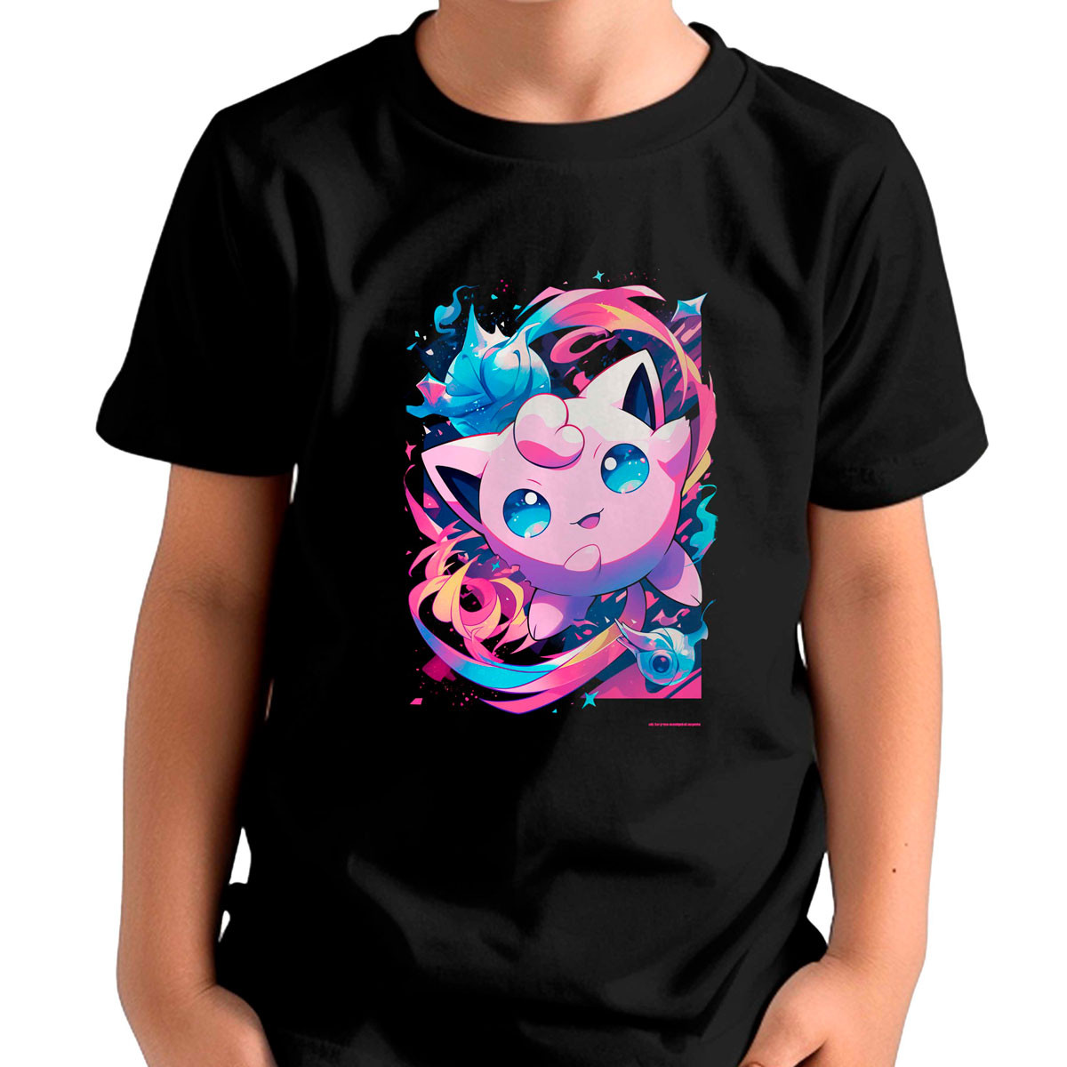 polera-unisex-jigglypuff-estampado-pokemon-negro