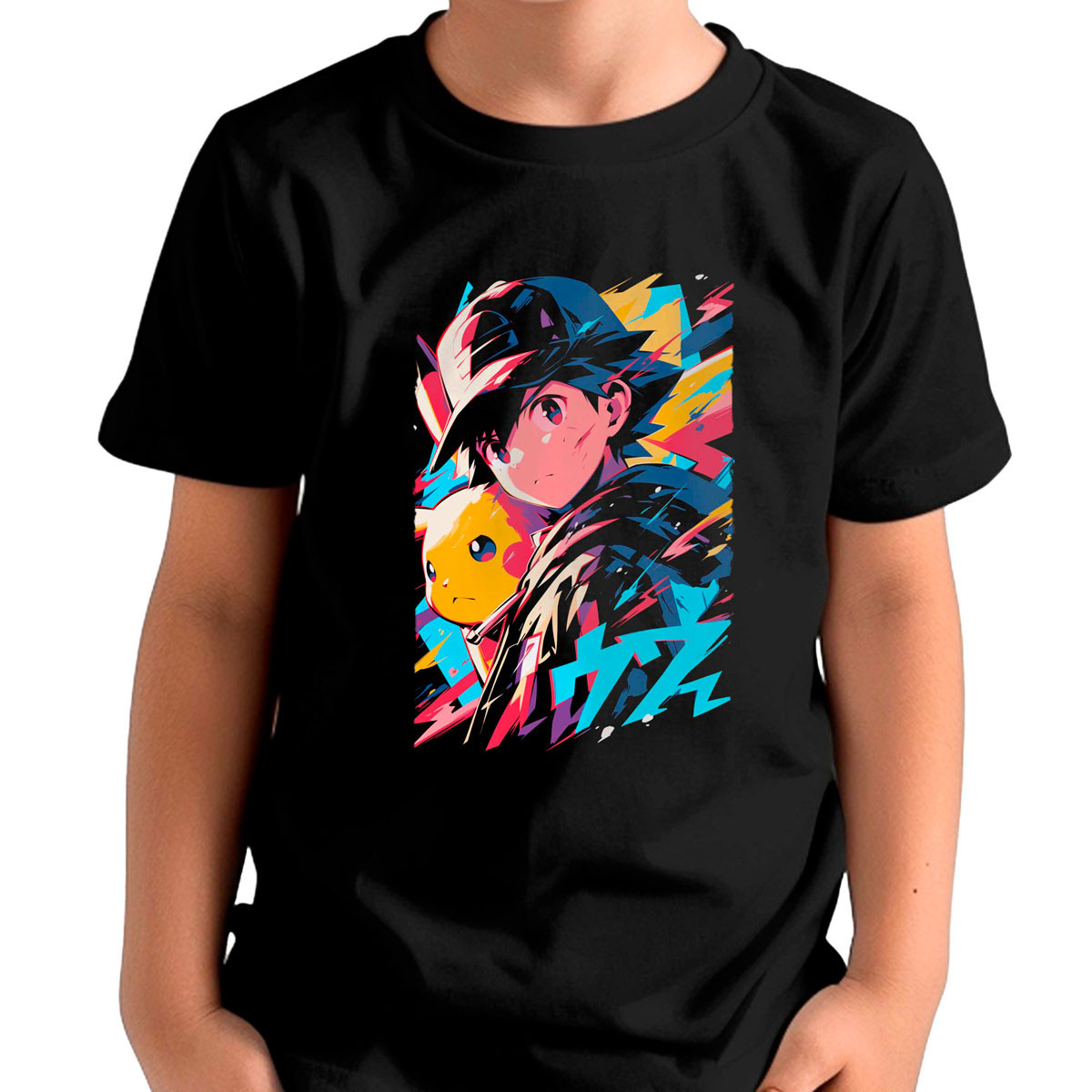 polera-unisex-pikachu-vmax-pok-mon-anime