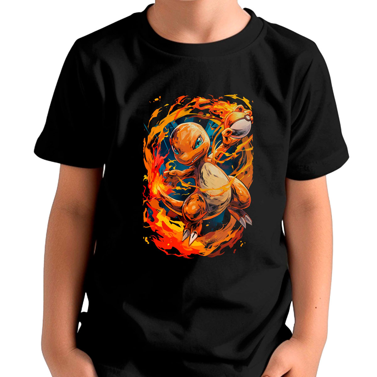 polera-unisex-shiny-charmander-inferno-pok-mon