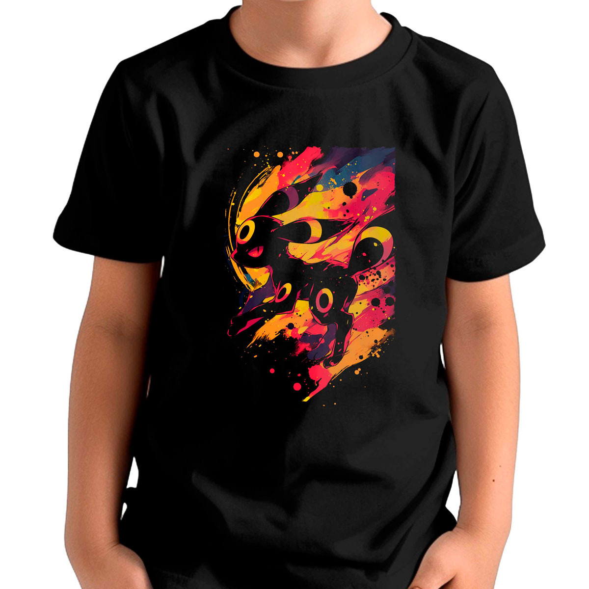 polera-unisex-silueta-umbreon-pokemon-anime