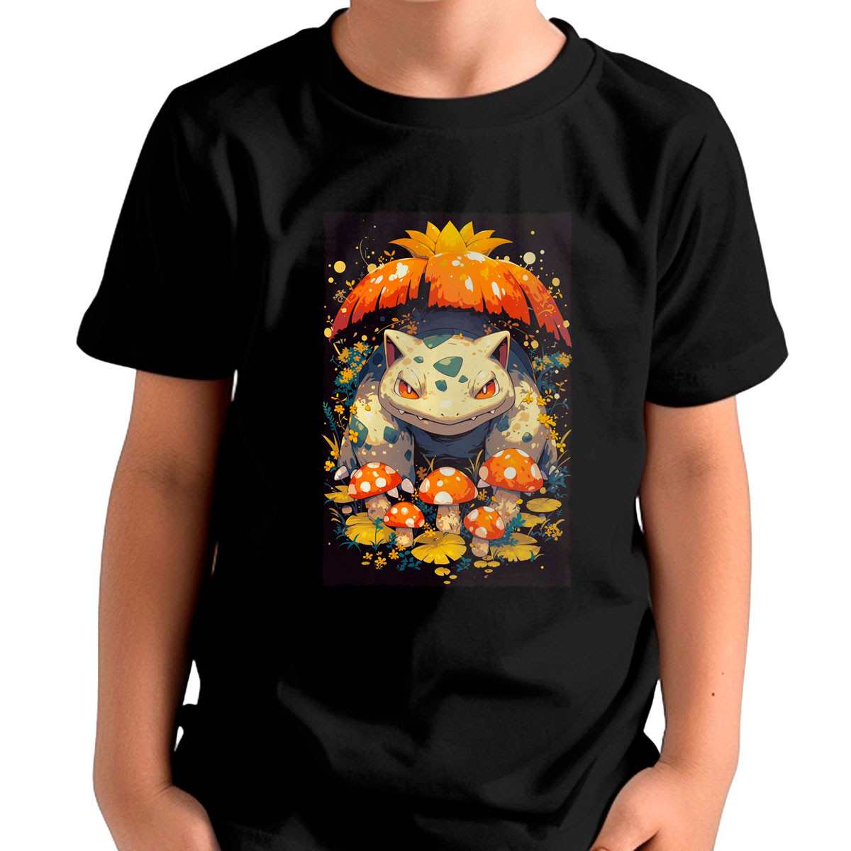 polera-unisex-venusaur-pokeballs-anime-pokemon