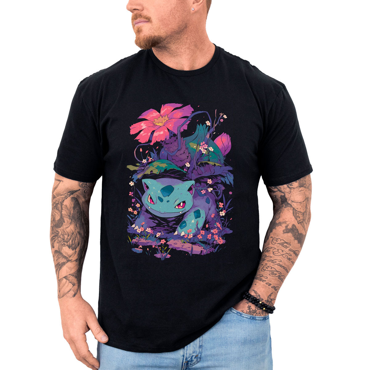 poleras-anime-bulbasaur-pokemon-dise-o-negro