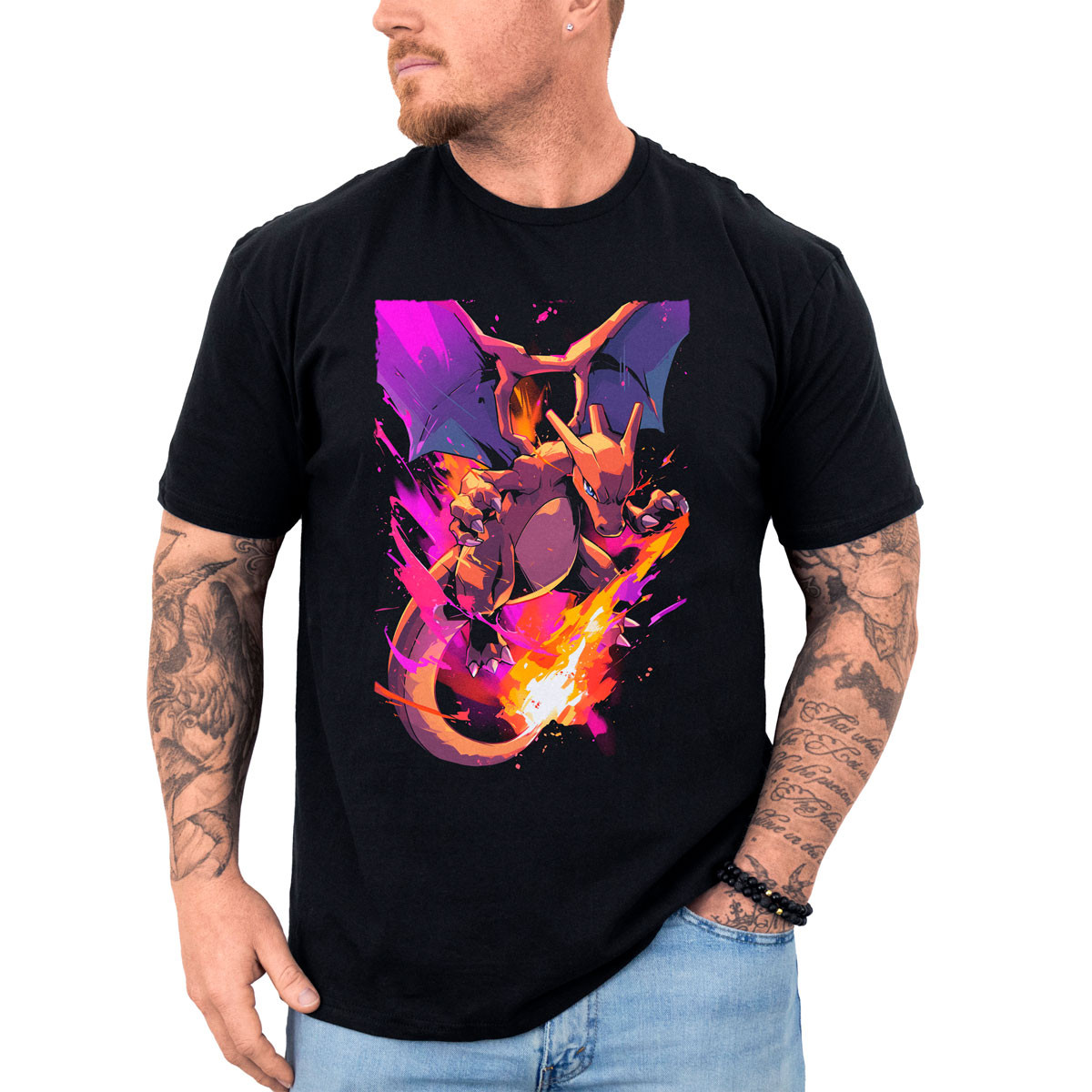 poleras-anime-charizard-heat-wave-suave-pok-mon-design-brillante