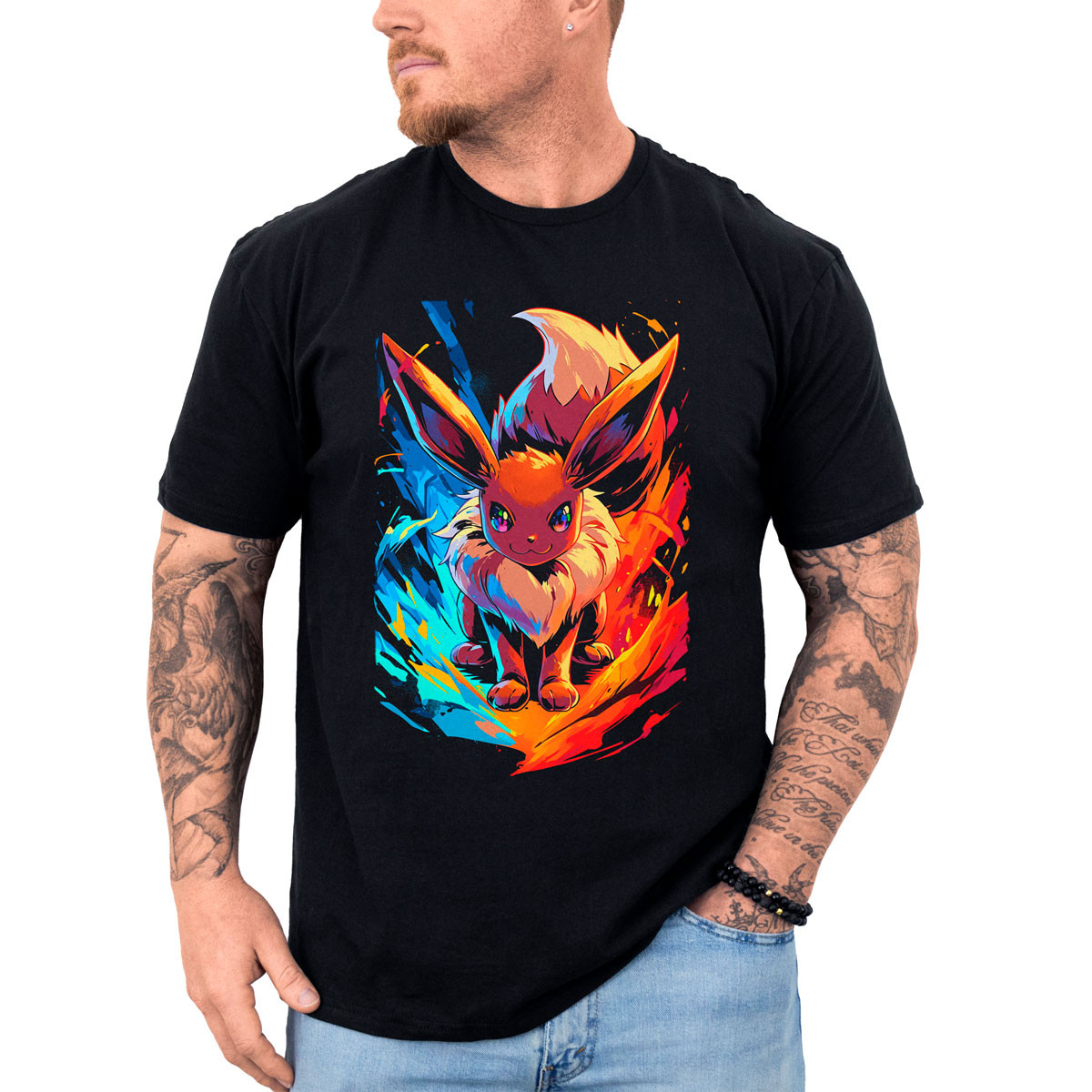 poleras-anime-dise-o-eevee-habilidad-growl-de-pok-mon