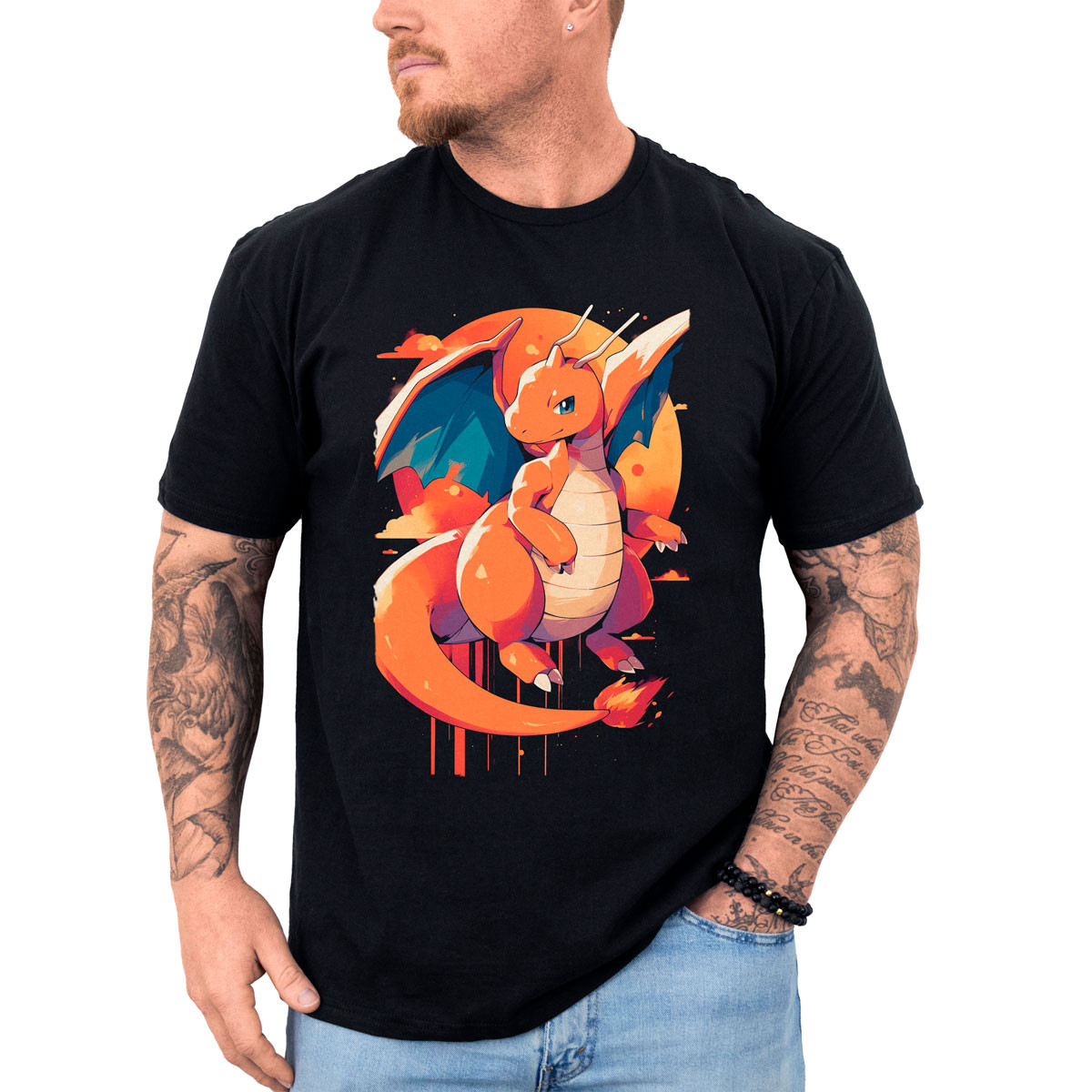 poleras-anime-dragonite-minimalista-pok-mon